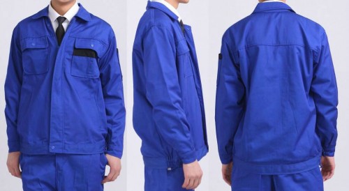 Quán áo công nhân xanh vải pangrim